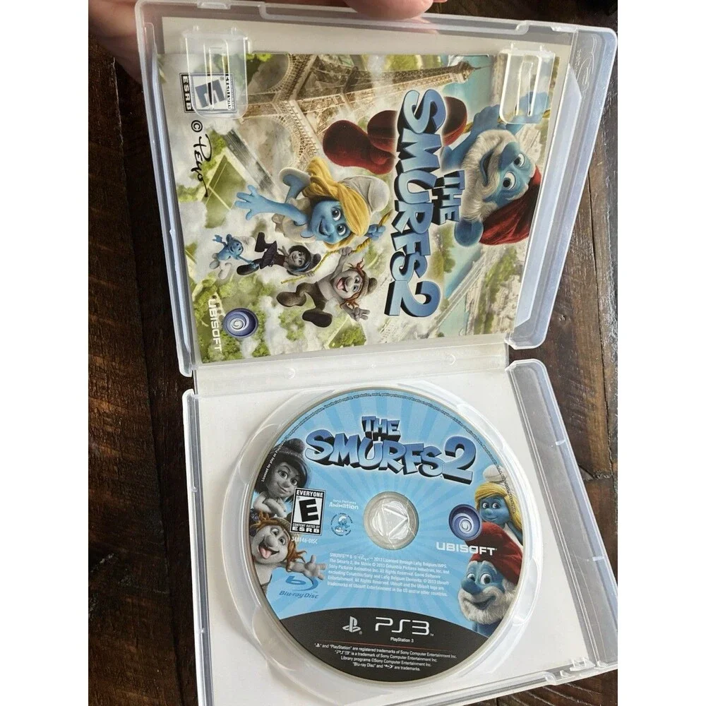 The Smurfs 2 PS3 PlayStation 3 Complete CIB Tested Ubisoft Family Adventure Game